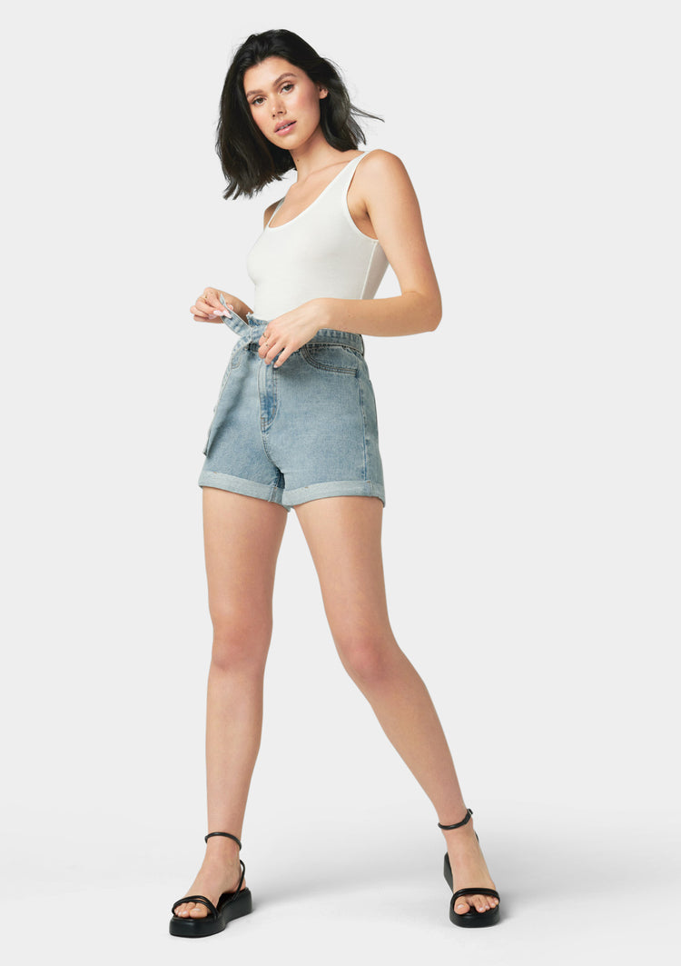 Tall Cynthia Denim Shorts