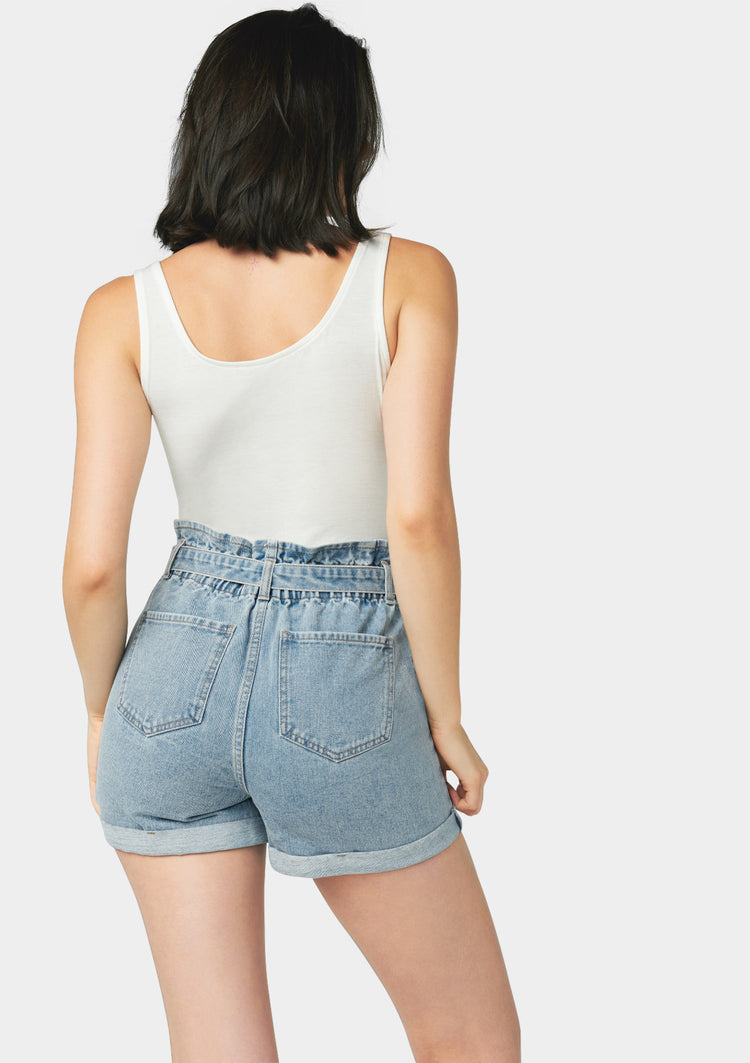 Tall Cynthia Denim Shorts