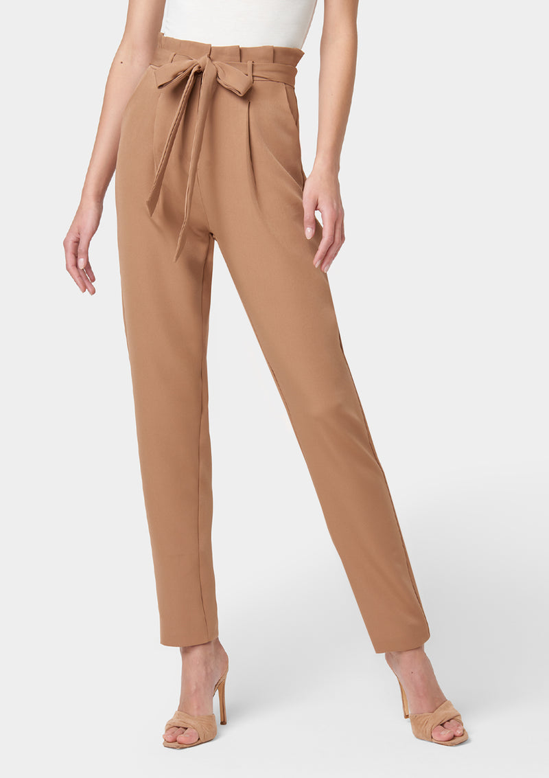 Tie waist clearance skinny trousers